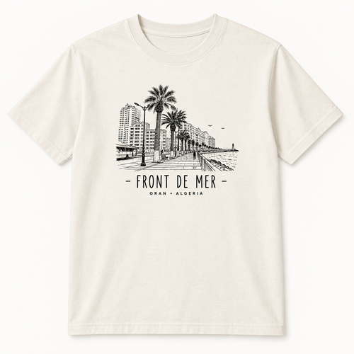 ORAN Front de Mer oversized T-shirt